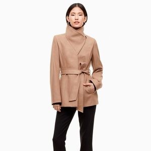 Aritzia Babaton Spencer wool coat - camel